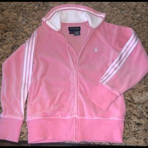 POLO by Ralph Lauren Girl Zip Top / Size 6X Pink
